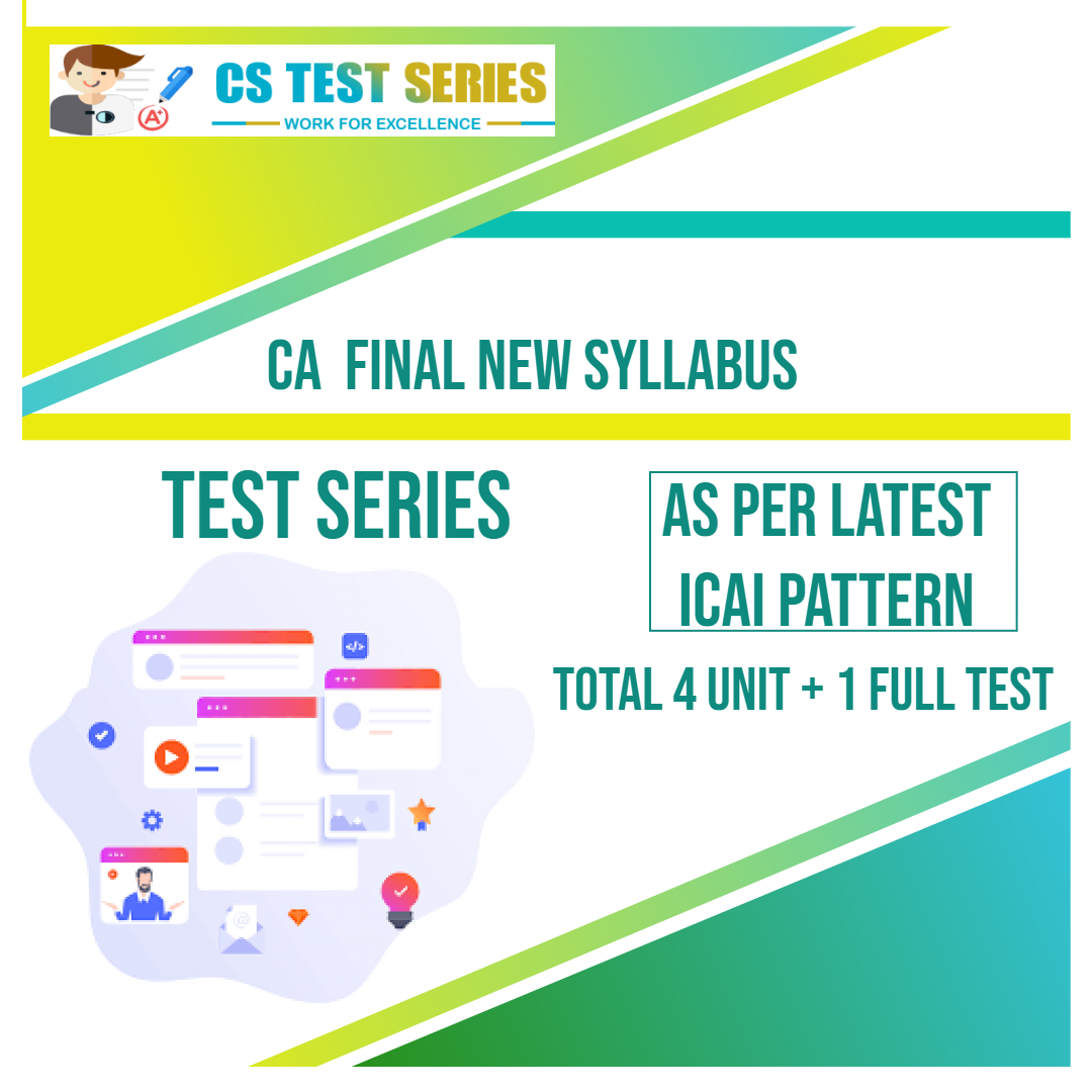 CA Test Series CA IPCC CA INTER CA Final