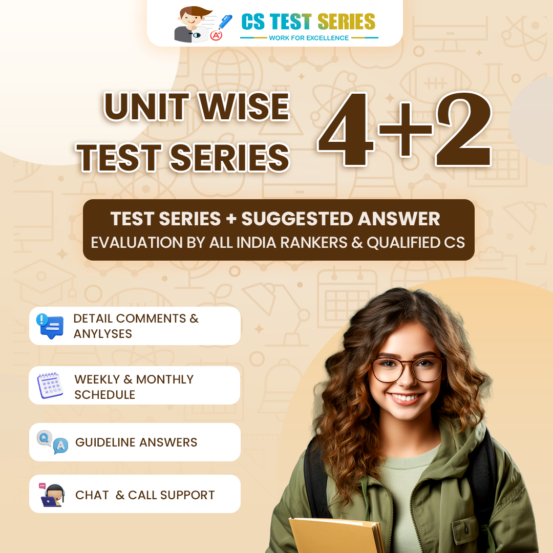 4Unit + 2 Full Syllabus Test - CS Professional New
