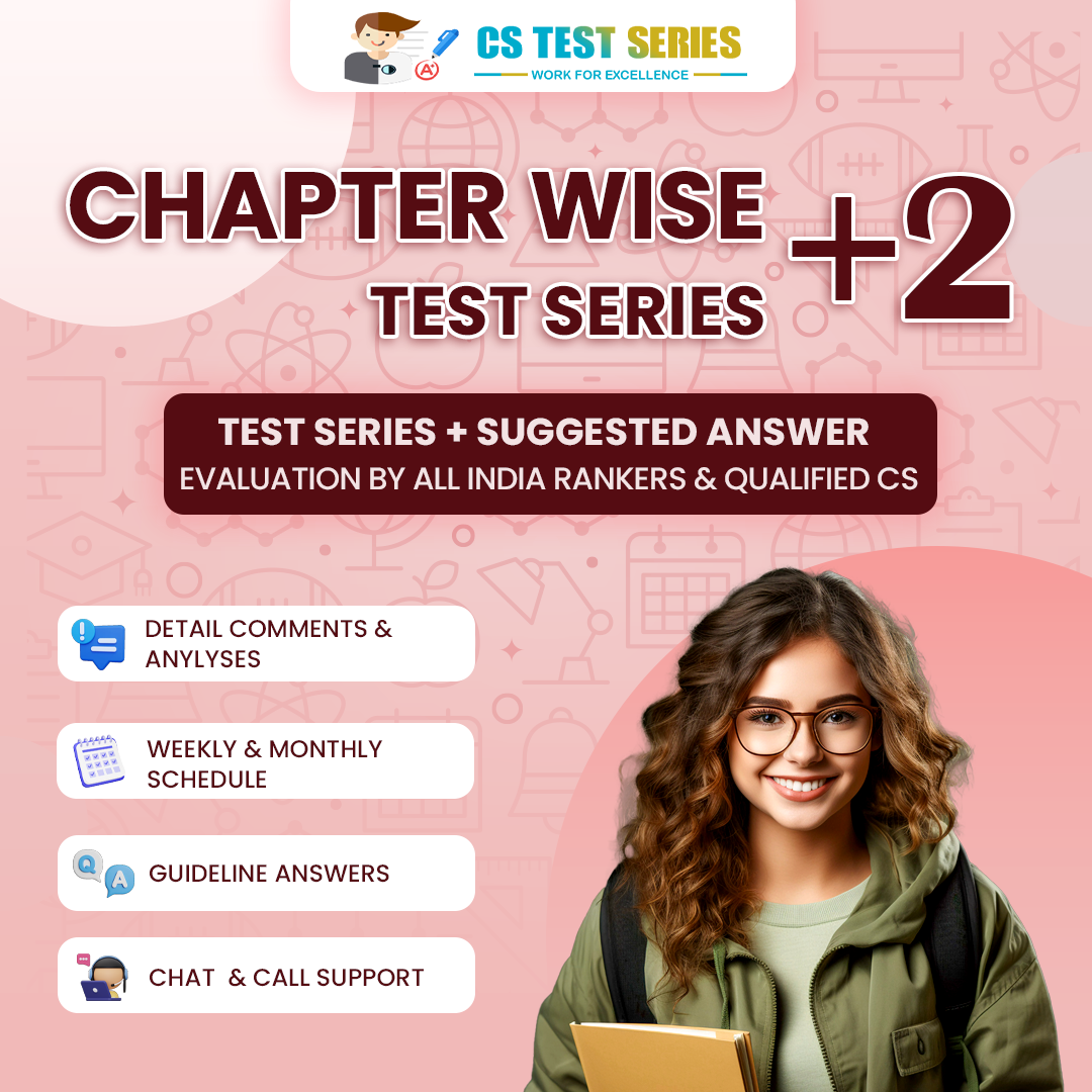 Chapter Wise + 2 Full Syllabus Test - CS Executive New
