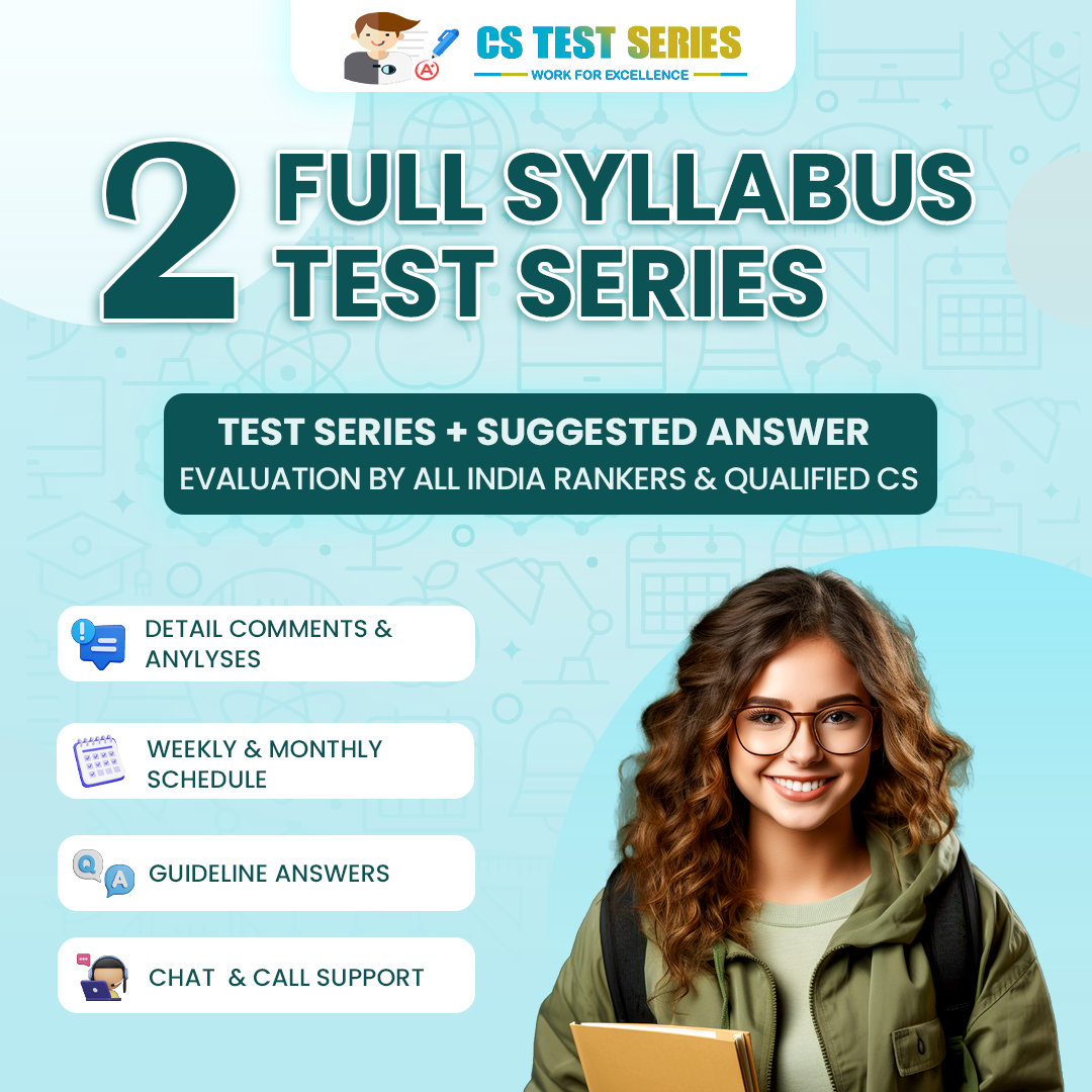 2 Full Syllabus Test - CS Professional New