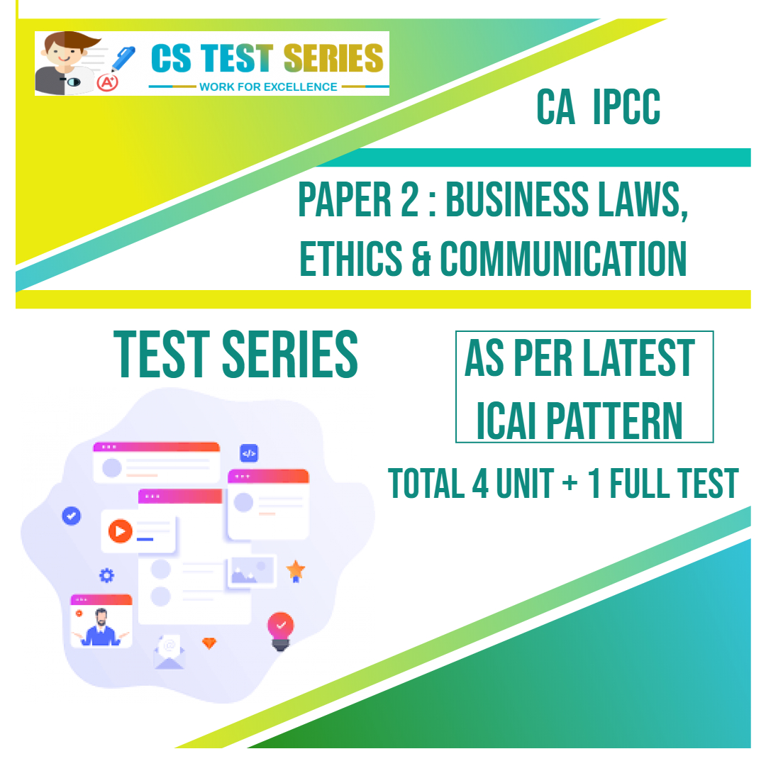 CA IPCC Test Series | CA Test Series