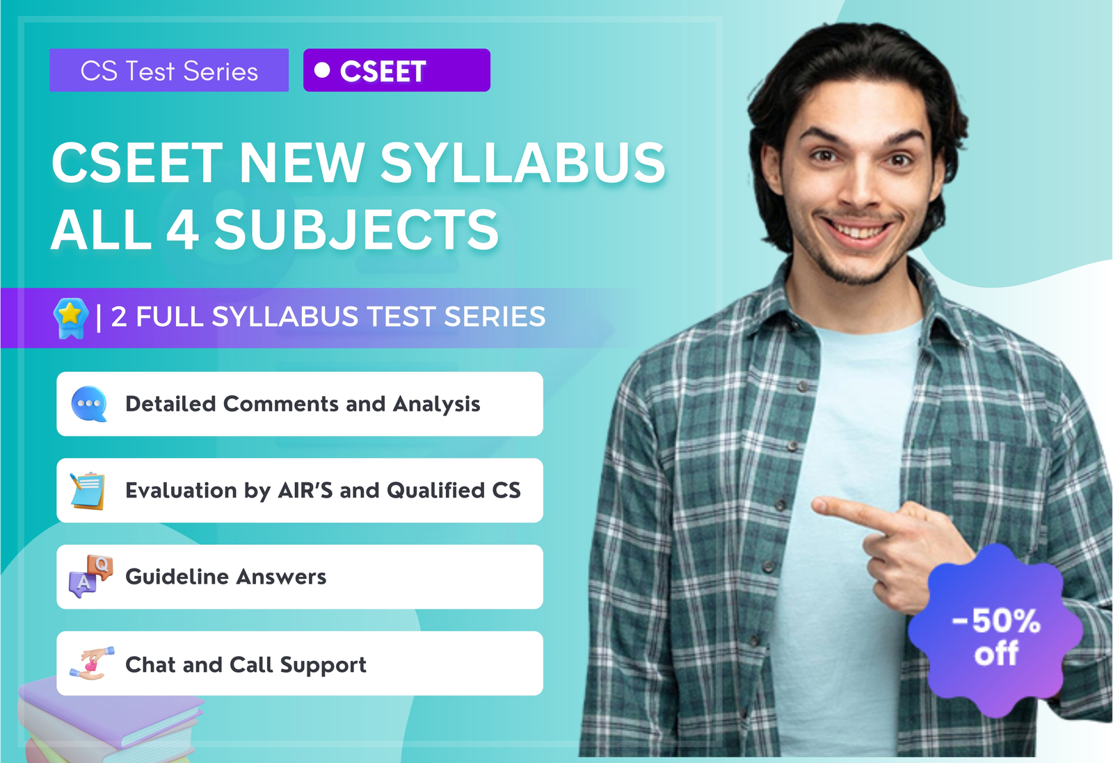 Cseet New Syllabus All Four Subjects (2 Full Syllabus Test)